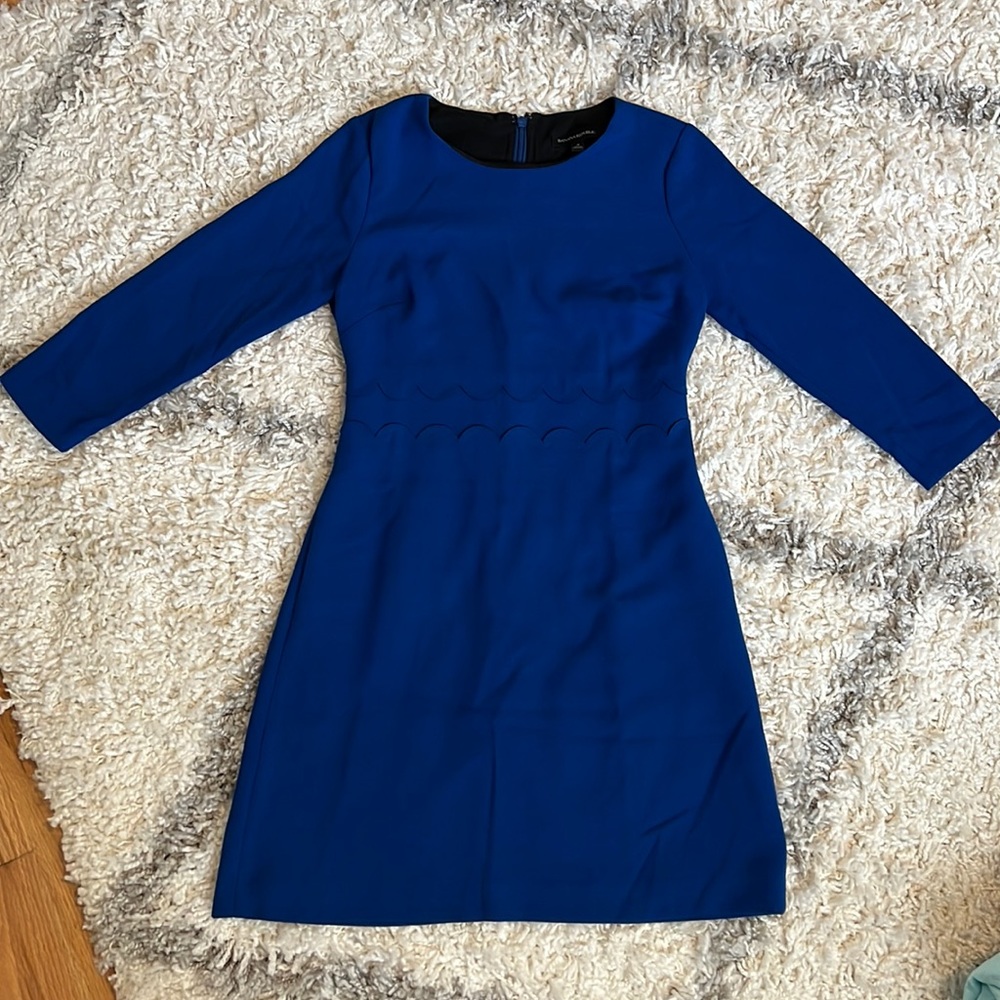 Banana Republic wool fully-lined dress